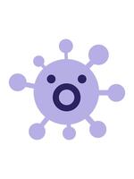 ändring Färg animering av enkel gasning virus video