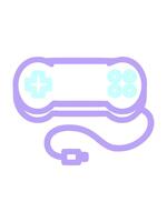 shivering motion animation of console game controller symbol icon video