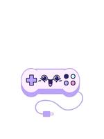 stiga och flyta animering av tecknad serie av en spel kontrollant video