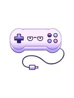 spinning rörelse animering av lutning skuggad illustration av en spel kontrollant video