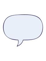 veranderen kleur animatie van toespraak bubbel met toespraak bubbel video