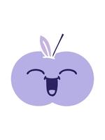 ändring Färg animering av platt Färg retro tecknad serie av äpple video