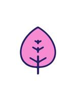 Starburst efecto animación de sencillo hoja diseño elemento video