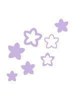 changing color animation of multiple flowers form a japnese floral pattern design video