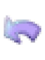 pixelisera effekt animering av teckning element av en pekande pil video