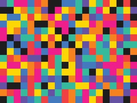 dinámica vistoso píxel Arte modelo antecedentes elemento vector