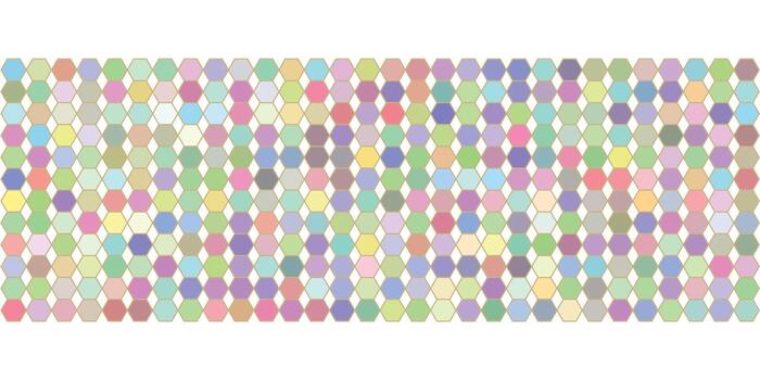 vistoso hexagonal modelo antecedentes diseño elemento vector