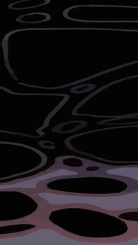 Abstract spiral background circle with aesthetic shape composition and dark color background vector