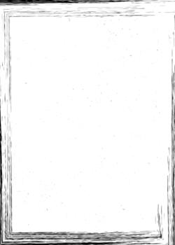 mano dibujado grunge marco. rectangular texturizado frontera con Copiar espacio para social medios de comunicación historia o enviar disposición. fácil a editar modelo vector