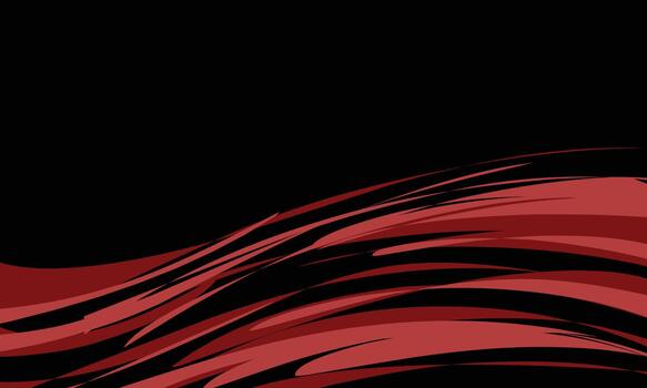 moderno diseño con rojo ola antecedentes vector