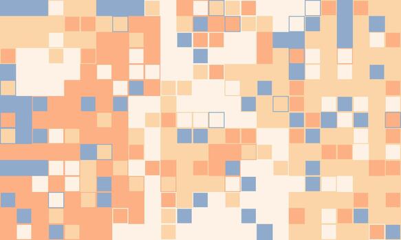 resumen pastel mosaico antecedentes. suave, apagado tonos crear un calmante, pixelado textura Perfecto para sitio web pancartas, presentaciones, o social medios de comunicación. representa conectividad, datos, o moderno diseño. vector