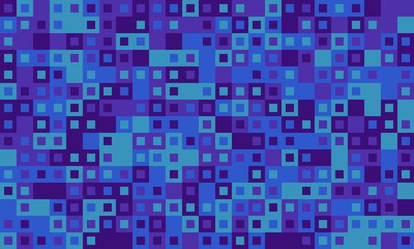 resumen digital mosaico antecedentes. sin costura modelo de vibrante azul y púrpura cuadrícula. Perfecto para tecnología, sitio web diseño, o moderno presentaciones vector