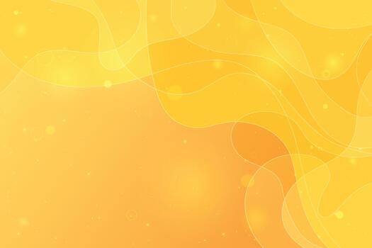 Yellow Abstract Wave background with Space fot Text. Soft yellow banner with gradient waves and subtle light effects for presentations, poster, ads, social media graphics. vector