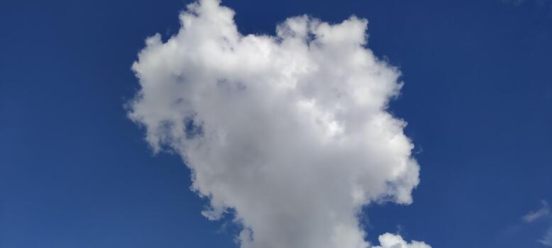 Bule Sky Cloud Background photo