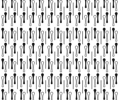 Lines with circle shape pattern design vector