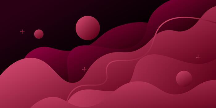 Minimalist wavy abstract background. Trendy purple wave element background. Simple banner design. EPS10 vector