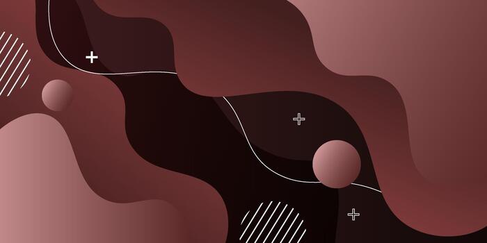 Abstract dark banner background with overlapping wave pattern design. Simple and elegant banner background style. eps10 vector