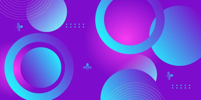 Abstract dynamic blue background with overlapping lights and circle shape pattern element concept. eps10 vector