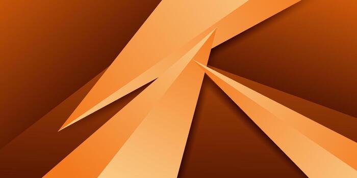Abstract orange arrow banner background. Simple and elegant cool pattern banner design. eps10 vector