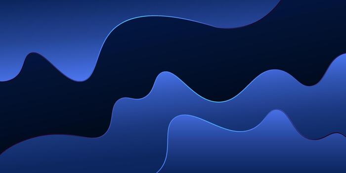 resumen futurista superposición modelo concepto diseño con oscuro azul elementos y Delgado líneas. eps10. vector