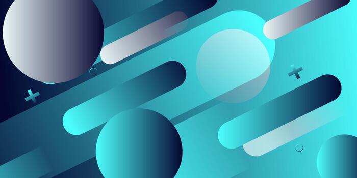 Abstract blue gradient illustration background with a simple pattern of overlapping rectangles with a 3D appearance. Eps10 vector