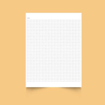 Blank sheets of lined, square grid and dotted paper in a5 format. Paper templates for notes, writing, sketching, and journaling. Ideal for school, office and work. vector
