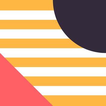 Abstract geometric pattern background showing colorful shapes vector