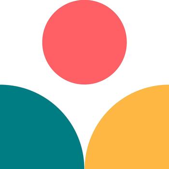 Abstract graphic design background with colorful shapes vector