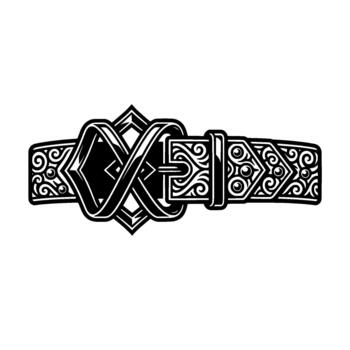 intrincado ornamental en forma de x emblema exhibiendo entretejido geométrico patrones y un central proteger representando avanzado tecnológico y innovación conceptos vector