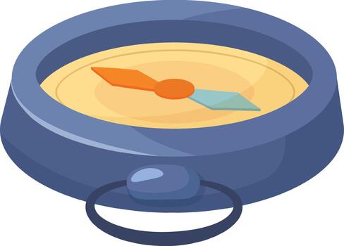 Navigating direction and guidance with a simple compass vector