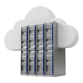 nube calcolo server Conservazione sistema con multiplo server isolato su trasparente sfondo png