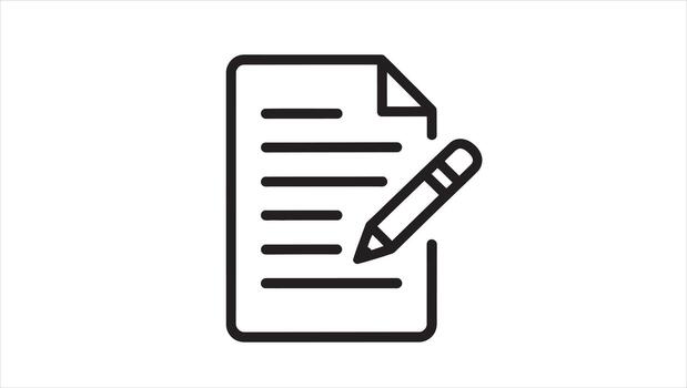 archivo editar herramienta icono diseño para digital aplicaciones y software vector