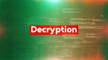 descriptografia palavra dentro hacking e cíber segurança video