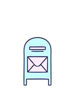 cassetta postale icona, posta, Busta, Busta, Busta icona, posta, Busta, Busta icona video