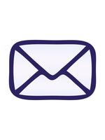 veranderen kleur animatie van helling schaduwrijk tekenfilm van een papier envelop video