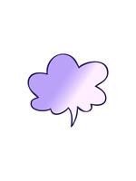 vistoso i saldi animazione di cartone animato discorso bolla nel liscio pendenza stile con discorso bolla nel liscio pendenza stile video