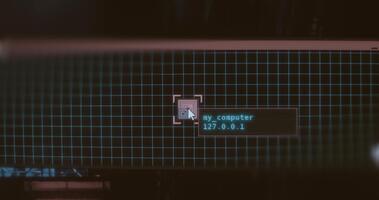 cursor señalando a un ventana mi computadora video