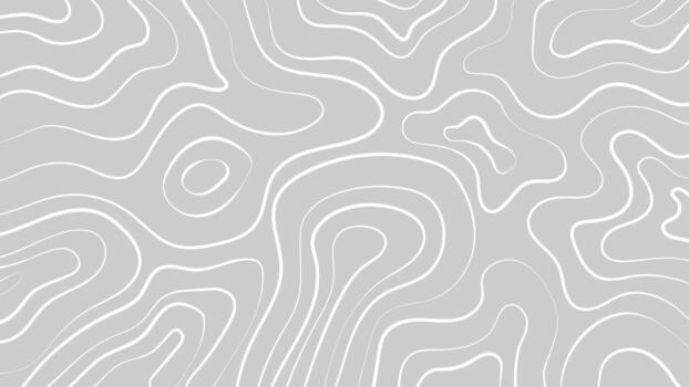 Gray Topographic in Lines and Contours Conditional Geography Scheme Terrain Path. Background vector