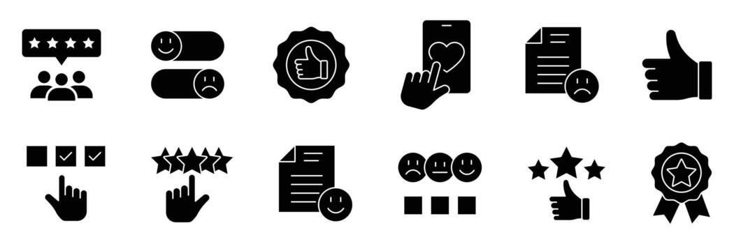 cliente Servicio y apoyo 15 sólido íconos recopilación. apoyo y Servicio íconos para web y móvil aplicación en línea ayuda, asistencia, cliente, 24 horas, Servicio y más. vector