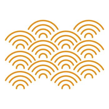 oro línea modelo nube y ola motivos mínimo, simbolizando suerte, prosperidad, y armonía para lunar nuevo año y chino nuevo año diseño vector