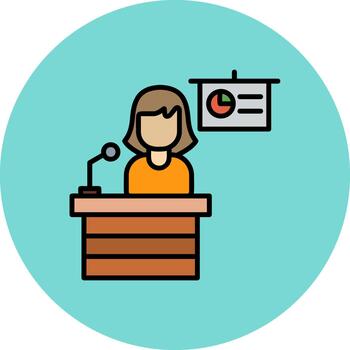 Presentation Polished Pixel Module vector