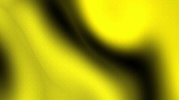 mjuk strömmande svart och gul abstrakt lutning textur med slät flytande rörelse för modern digital bakgrunder. video