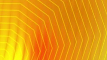Warm orange and yellow geometric abstract background with layered glowing lines, perfect for business visuals, tech presentations, data flow motion, and corporate animation themes. video