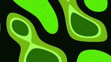 Abstract green and black organic shape background with flowing curves and bold contrast, ideal for modern branding, tech visuals, UI backgrounds, and motion design projects. video