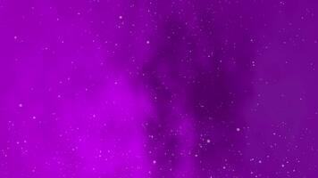 Deep purple abstract space background with floating digital particles like a cosmic starfield, ideal for sci-fi visuals, technology themes, futuristic motion graphics, and ambient backdrops. video