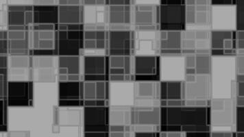 silver- och svart geometrisk bricka abstrakt bakgrund med modern rutnät sammansättning och subtil lutning, idealisk för företags- bilder, tech presentationer, ui bakgrunder, och rörelse grafisk mallar. video