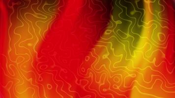 Intense yellow, red, and black abstract background with glowing heat-map style texture and energetic motion, ideal for dramatic visuals, power themes, and high-impact digital motion projects. video
