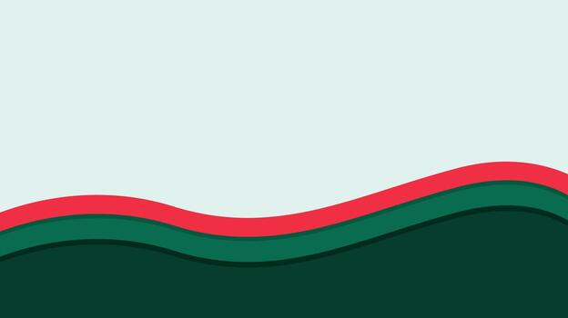 ondulado izquierda frontera antecedentes ilustración. moderno resumen diseño con rojo y verde curvas, Perfecto para presentaciones rojo y verde resumen antecedentes vector