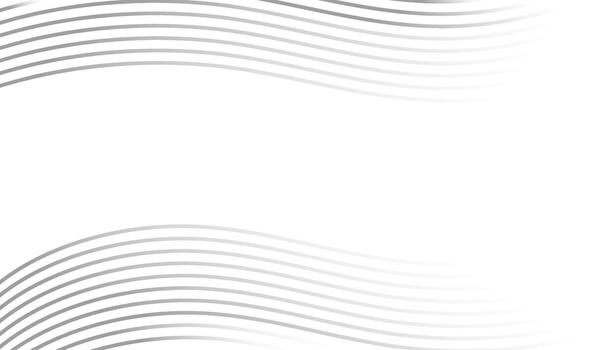 minimalista gris ola líneas antecedentes con suave degradado moderno resumen fluir diseño modelo vector