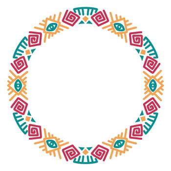 Black history month circle frames, Black history month Borders and Frames, Frames for Juneteenth with space for text. vector